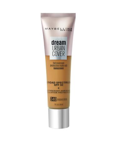 Maybelline Dream Urban Cover Flawless Coverage Foundation Makeup SPF 50 - Cappuccino
