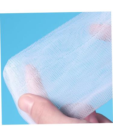 NOLITOY 20pcs Foaming Mesh Soap Saver Pouch - Quick Dry & Efficient Soap Usage - White Bath Ball Holder 15x9cm - Buy Online on GoSupps.com