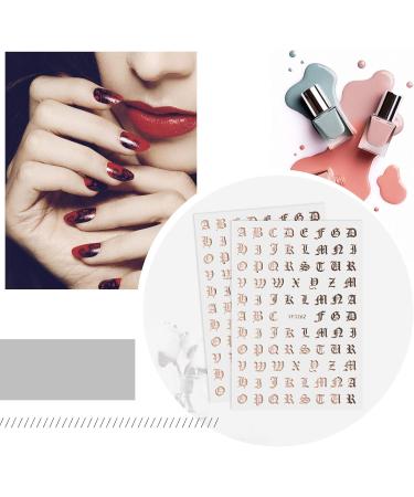 16 Leaves 3D Abstract Nail Art Stickers - Self-Adhesive DIY Nail Decoration with Tweezers - 8 Colors for Stunning Manicure - Buy Online on GoSupps.com