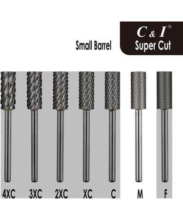 Super Cut Upgrade Edition Small Barrel Nail Drill Bit for Electric Manicure Drill Machine Remove the Nail Gels Acrylic Gels or Dip Powder (Middle -M) - Buy Online on GoSupps.com