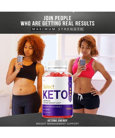 Select Keto Apple Cider Vinegar Gummies - Advanced Formula (60 Gummies) - Buy Online on GoSupps.com