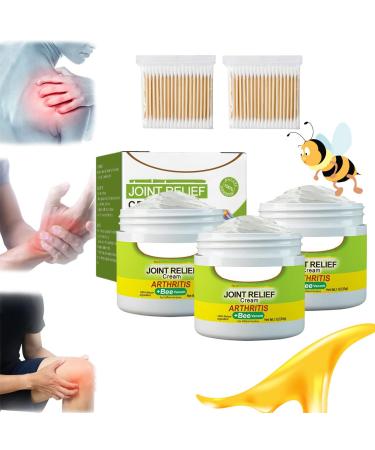 Beevana Bee Venom Joint and Bone Therapy Cream Bee Venom Joint and Bone Therapy Cream Joint & Bone Therapy Cream Bee Venom Therapy Cream for Soother Comfy Muscles (3PC)