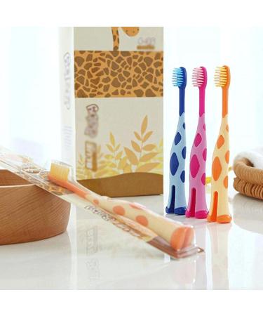 Buy Clean Lovely Little Deer Children's Toothbrush | Extra Soft Toddler Toothbrush for Ages 2-6 | Protect Sensitive Gums - Buy Online on GoSupps.com
