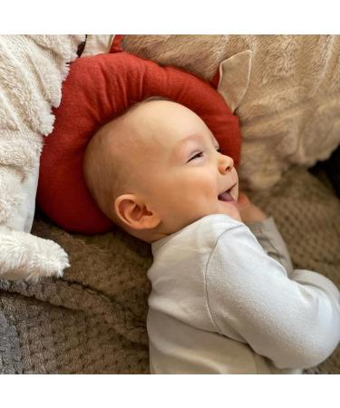 SIGIKID 39840 Neck Pillow Fox - Soft Yellow Travel Pillow for Kids (1-8 Years) - Adorable Red Orange Design for Girls & Boys - Buy Online on GoSupps.com
