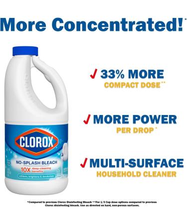 Shop 2 Splash-Less Bleach Cleaners | Clean Linen & Daley Mint - 40oz Each for Laundry & Home Cleaning (80oz Total - Buy Online on GoSupps.com
