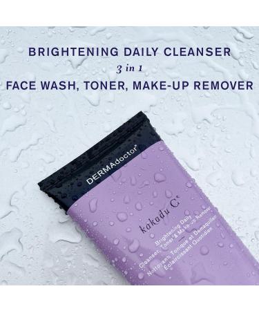 DERMAdoctor Kakadu C dermatologue formul la vitamine C claircissement quotidien 3 en 1 nettoyant exfoliant pour le visage nettoyant pour le visage nettoyant pour le visage d maquillant - Buy Online on GoSupps.com