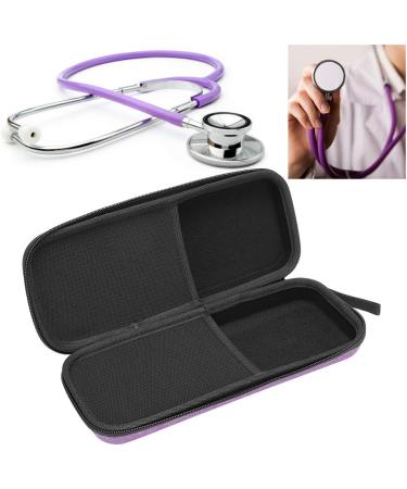 Shockproof Stethoscope Storage Bag - Flexible Organizer with Zipper for Clinics | GC-0360 in 7 Colors (Purple - Buy Online on GoSupps.com