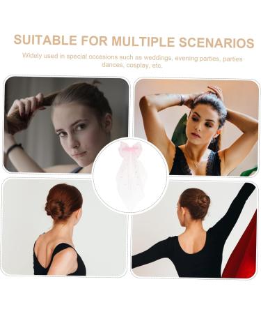 DRESSOOS Mesh Ribbon Hairpin Bow for Girls Pearl Decor Bows for Bridal Hair Accessories Bridal Veils for Wedding Hair Deyer Lace Veil Wedding Veils Pink Bride Pearl Temperament Top Clip - Buy Online on GoSupps.com