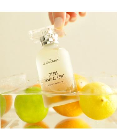 Liliya's Aroma Citrus - Tropical Fruit Eau De Parfum | Fresh Citrus Scent with Banana & Pineapple Undertones | Vegan Long Lasting Unisex Perfume | 3.4 Fl Oz 3.4 Fl Oz (Pack of 1) Citrus Tropical - Buy Online on GoSupps.com