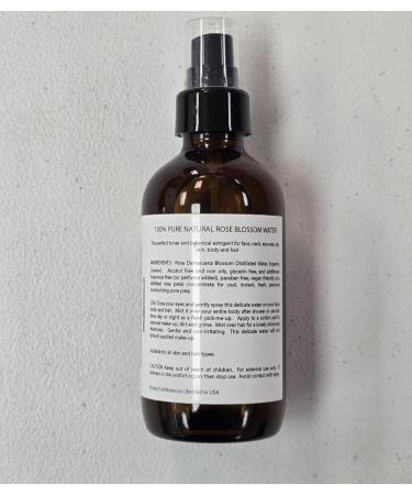 HYDROSOL Water Collection (Rose Water 4 oz) - Moroccan Rose Water for Face & Hair - 4 oz - Buy Online on GoSupps.com