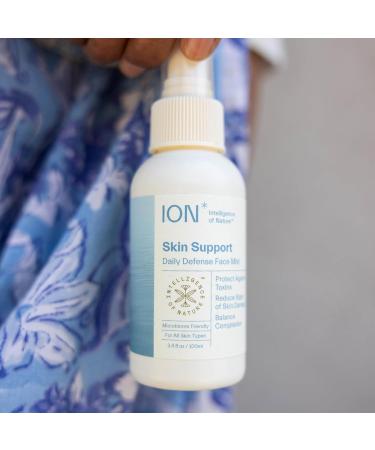 ION* Intelligence of Nature Skin Support Face Mist Hydrating Spray - Refreshing Facial Mist Spray for Daily Use Travel Size Vegan Friendly Formula for Women & Men - 3.4 fl oz (Pack of 1) - Buy Online on GoSupps.com