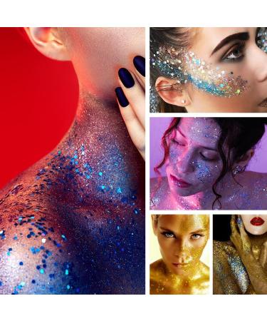  GL-Turelifes GL-Turelifes Glitter Gel Stick for Face and Body Face and Body Makeup Sparkling Glitter Glitter Gel Glitter Gel Wet Hair Singers - Buy Online on GoSupps.com