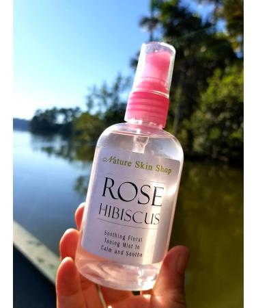 All Natural Rose Water Face & Hair Mist - Soothing Refreshing Spray with Antioxidants (4 oz) - International Shipping Available - Buy Online on GoSupps.com