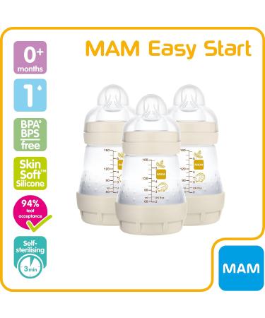 Mam self sterilise bottles discount