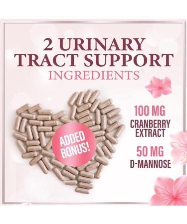 Vaginal Probiotics 50 Billion CFU - 10 Unique Strains With Cranberry & D Mannose - Vaginal PH Flora Feminine Health Balance Support - Women Health Probiotic Supplement Bottled in USA - 60 Capsules 60 Count (Pack of 1) - Buy Online on GoSupps.com