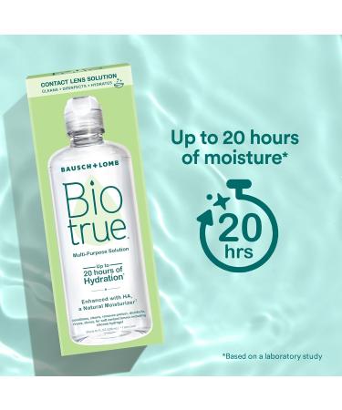 Biotrue Contact Lens Solution - Multi-Purpose Soft Lens Care 2 FL OZ (Pack of 4) | Includes Lens Case | International Shipping Available - Buy Online on GoSupps.com