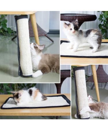 Natural Sisal Cat Scratching Mat - Heavy Duty Sofa Protector for Cats - Easy Installation - Furniture Scratch Pad - Buy Online on GoSupps.com