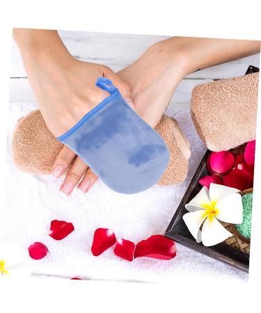 1 Set Gloves Sunscreen Lotion Back Tanning Applicator for Adult Self Tanning Back Applicator Tanning Finger Glove Applicator Pull Back Strip Finger Cot Suite Flocking Make up - Buy Online on GoSupps.com