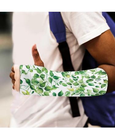 LedBack Leaves Arm Cast Cover - Decorative Wrist & Elbow Protector for Adults | Size L | Stylish & Functional Arm Cast Cover for Men & Women - Buy Online on GoSupps.com