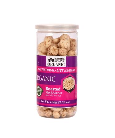 Blessfull Healing Organic Sea Salt Roasted Makhana Flavor 100 grams