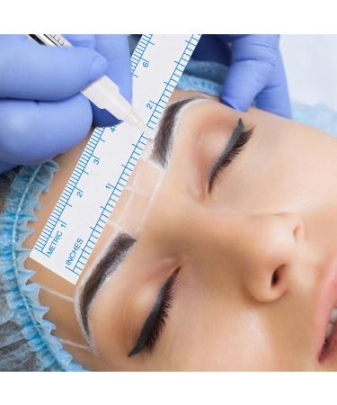 KALIONE 10-Piece Eyebrow Microblading Kit | Precision Shaping Tools & Measuring Ruler for Perfect Lip & Brow Mapping | International Shipping Available - Buy Online on GoSupps.com