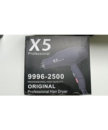 JIAABCHOMO Professional 2500W Ionic Hair Dryer with Diffuser, Brush, and Nozzle - Fast Drying, 2 Speeds, 3 Heat Settings, Cool Button - Hairdryer for Women - Buy Online on GoSupps.com