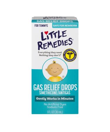 Little Remedies Gas Relief Drops | Natural Berry Flavor | Gently Works in Minutes | Safe for Newborns | 1 oz. | Pack of 1