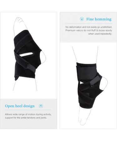 Breathable Adjustable Ankle Brace - Compression Support for Foot Drop | Left & Right Foot Stabilizer - Buy Online on GoSupps.com