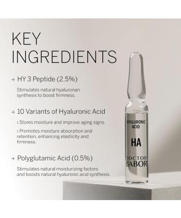 Buy DOCTOR BABOR 10D Hyaluronic Acid Ampoule Serum - 7-Day Intensive Moisture Treatment for Plumper Glowing Skin | Minimize Wrinkles & Enhance Complexion | Worldwide Shipping - Buy Online on GoSupps.com