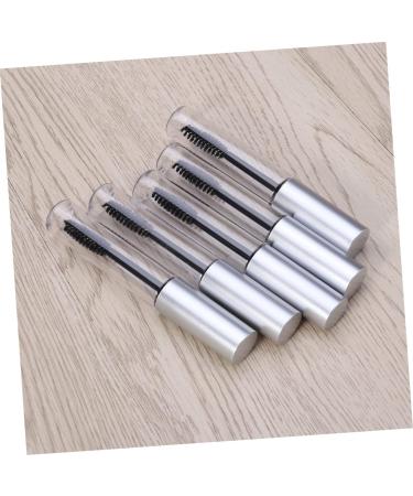 TOVINANNA 5pcs Empty Tube Clear Mascara for Eyelashes Empty Mascara Tube and Wand Clear Lash Mascara Silver 1 g (Pack of 1) Silver - Buy Online on GoSupps.com