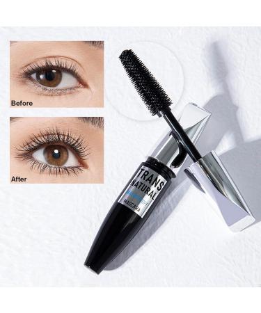 5 Lengthening Mascara | Lengthening Mascara with Thick Silicone Brush | Lengthening Mascara Black Volume and Length Waterproof Mascara with Thick Silicone Brush Volumizing Eyelashes Dtt 5 Pcs Black - Buy Online on GoSupps.com