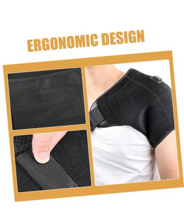 FRCOLOR Heated Shoulder Brace - USB Shoulder Support & Stabilizer | Elastic Protector for Men & Women | Warm Winter Relief - Buy Online on GoSupps.com
