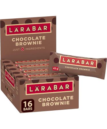 Larabar Gluten Free Chocolate Brownie Fruit and Nut Energy Bar 16-Count 720 Gram & Gluten Free Peanut Butter Fruit and Nut Energy Bar 16-Count 768 Gram - Buy Online on GoSupps.com