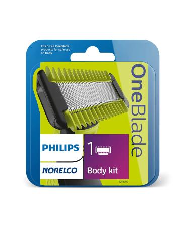 Philips Norelco OneBlade QP610/80 Replacement Blade Kit - Body Grooming Made Easy - Buy Online on GoSupps.com