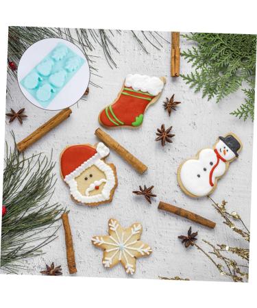 ifundom Resin Molds Christmas 6 Grids Silicone Cake Mold DIY Kitchen Baking Mold (Old Man Snowman) Christmas Cake 28.6X16X2.5CM As Shown - Buy Online on GoSupps.com