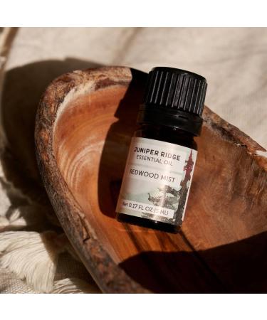 Juniper Ridge Redwood Mist Essential Oil - Refreshing Fragrance with Redwood Needles Fir & Bay Laurel Notes - 5ml - Packaging May Vary - Buy Online on GoSupps.com