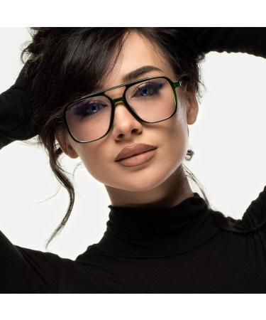 SMOODER Computer Glasses CORONADO - Stylish Blue Light Blocker for Men & Women | Attractive Black Design - Buy Online on GoSupps.com