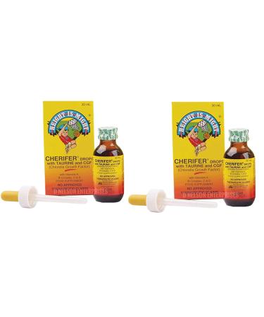 2 Cherifer Drops w/Taurine and CGF (2 x 30ml)