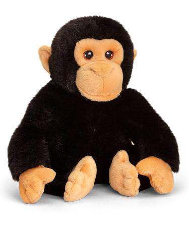 Deluxe Paws Plush Cuddly Soft Eco Toys 100% Recycled (Chimp)