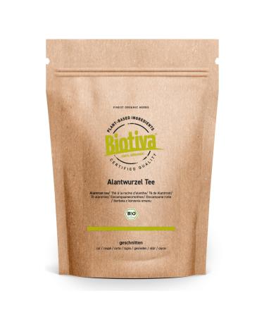 Racine d'aun e Th Bio 500g - Inula Helenium - Aun e - Alanthe v ritable - Compos es - Tisane - Mis en bouteille en Allemagne - vegan- Biotiva