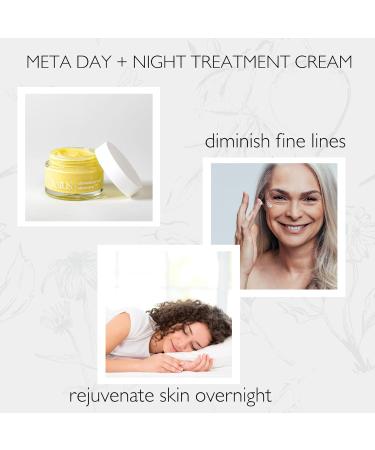 JustUs Skincare, Advanced Day & Night Face Cream for Mature Skin, Deeply Hydrates, Firms & Smooths Visible Signs of Aging, with Peptides and Bacuri 50ml / 1.67 oz - Buy Online on GoSupps.com