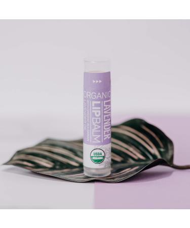Alteya Bio Lavender Lip Balm 4.5g | USDA Organic Certified | Restorative Essential Lavender Oil Lip Care - Buy Online on GoSupps.com