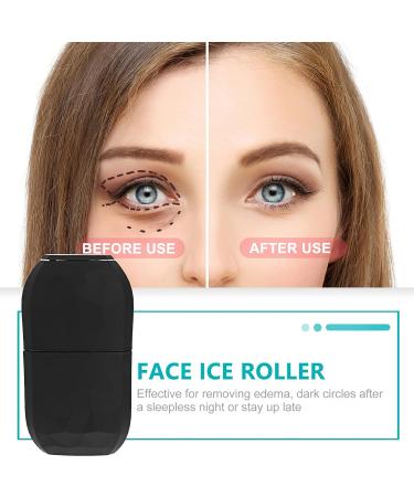 Beaupretty Facial Massage Ice Roller - Anti-Wrinkles & Puffiness Reduction Tool (Black) - Buy Online on GoSupps.com