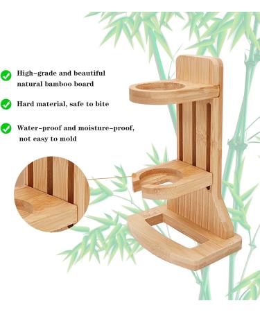 Adjustable Hamster Water Bottle with Stand and Bowls | Small Animal Dispenser | 125ML Capacity | Ideal for Guinea Pig, Hamster, Rat, Gerbil, Chinchilla - Buy Online on GoSupps.com