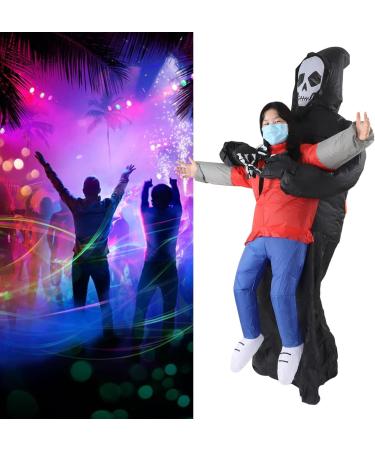 Buy Ghost Inflatable Costume for Adults - Creepy Spirit Funny Waterproof Halloween Party Cosplay Props - Buy Online on GoSupps.com