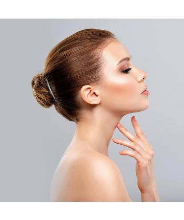 5-Piece Metal Wire Hair Comb Set for Bridal Wedding Veil - 30 Teeth White K - Buy Online on GoSupps.com