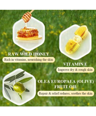 Premium Beef Tallow & Honey Balm - Natural Moisturizer for Face & Body 2 oz Whipped Lotion for Skin Care - Buy Online on GoSupps.com