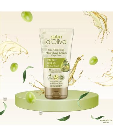 Buy 3x Dalan d Olive Hand and Body Cream 60ml Set - Nourishing Olive Oil Formula | International Shipping Available - Buy Online on GoSupps.com