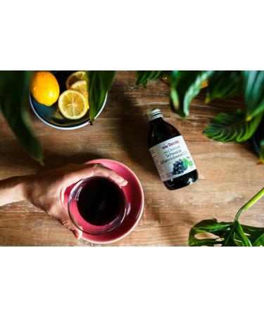 Organic Black Currant Juice 6 Pack (250ml) - 100% Cold-Pressed Vegan No Sugar GMO-Free - Berriespolska Authentic Taste - Buy Online on GoSupps.com