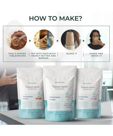Honest Earth - Vanilla Coconut | Plant Based Vegan Protein Powder | 31g Protein | 100% Natural  Dairy Free  No Gums  No Sugar  No Artificial Flavoring  Canadian Grown Clean Pea Protein Powder Vanilla Coconut 1.1 Pound (Pac - Buy Online on GoSupps.com